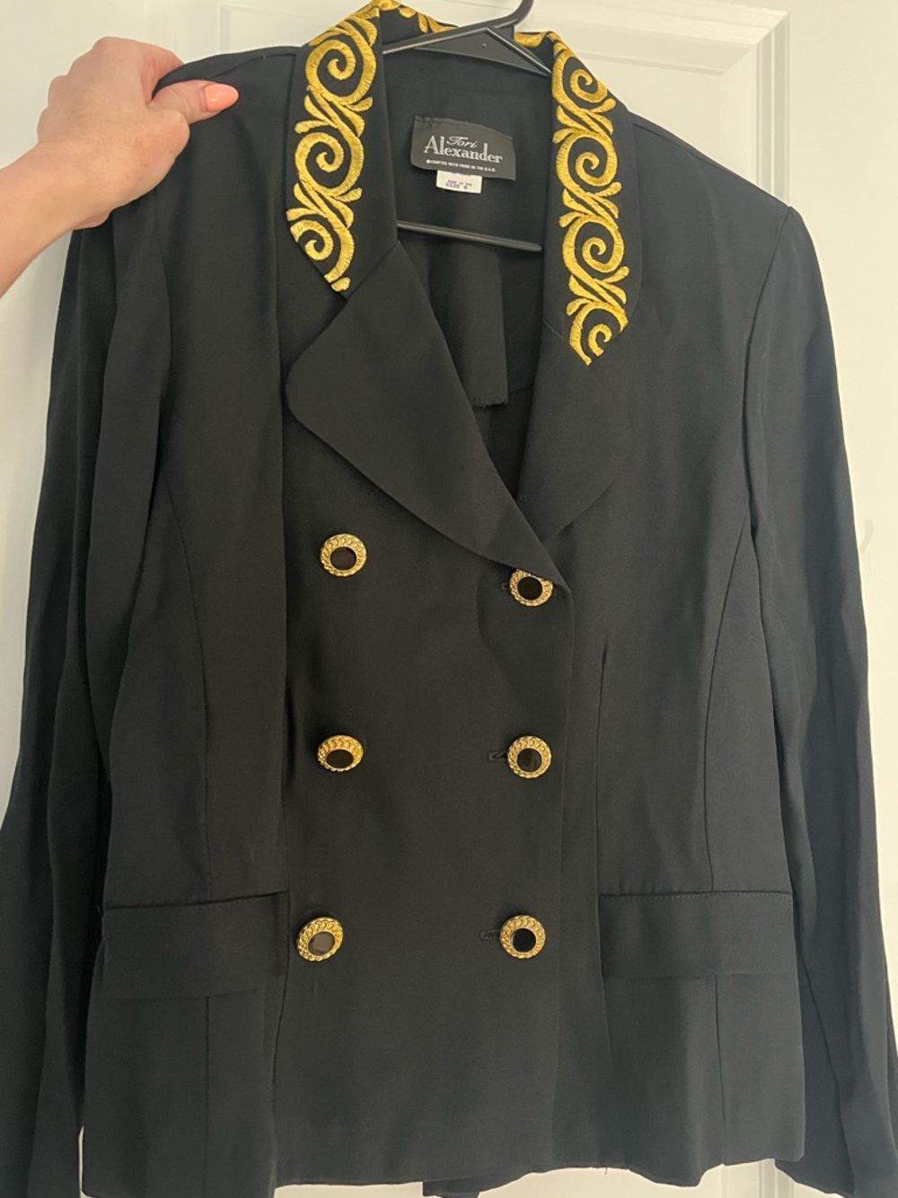 Vintage Tori Alexander Double Breasted Blazer
